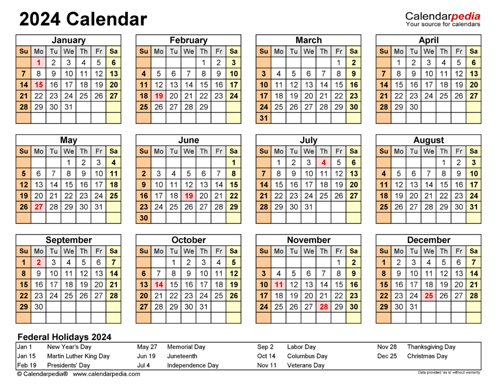 2024 Calendar With Week Numbers Excel Printable Free Template Shea  - 2024 Excel Week Numbers Calendar