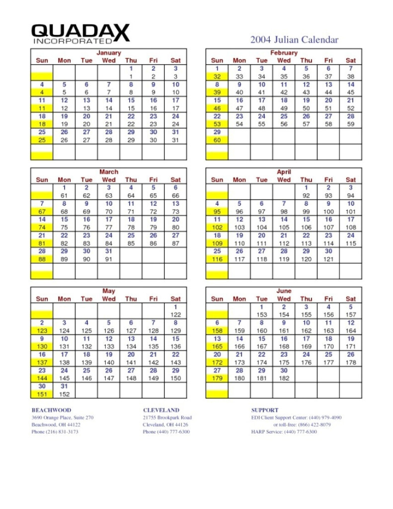 2024 Julian Calendar Printable Pdf Free Bell Marika - 2024 Calendar With Julian Dates And Week Numbers