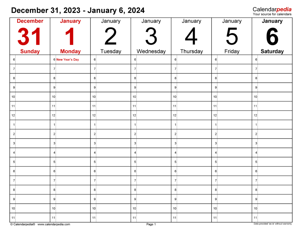 2024 Week Numbers Printable Marys Sheilah - Yearly Calendar 2024 With Week Numbers Printable