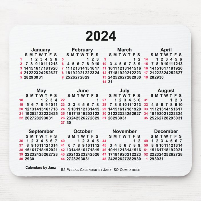 Iso Calendar 2024 Printable Templates Printable Free - Iso Calendar Week Numbers 2024