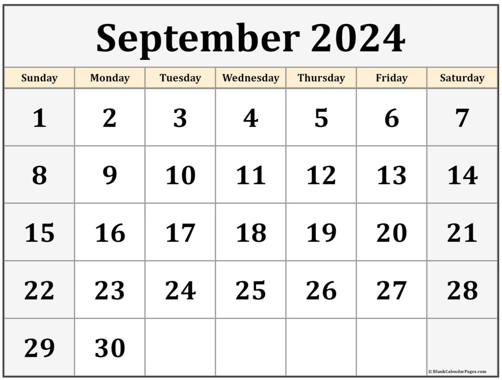 September 2024 Calendar Wiki Daron Kizzee - Sept 2024 Calendar With Week Numbers