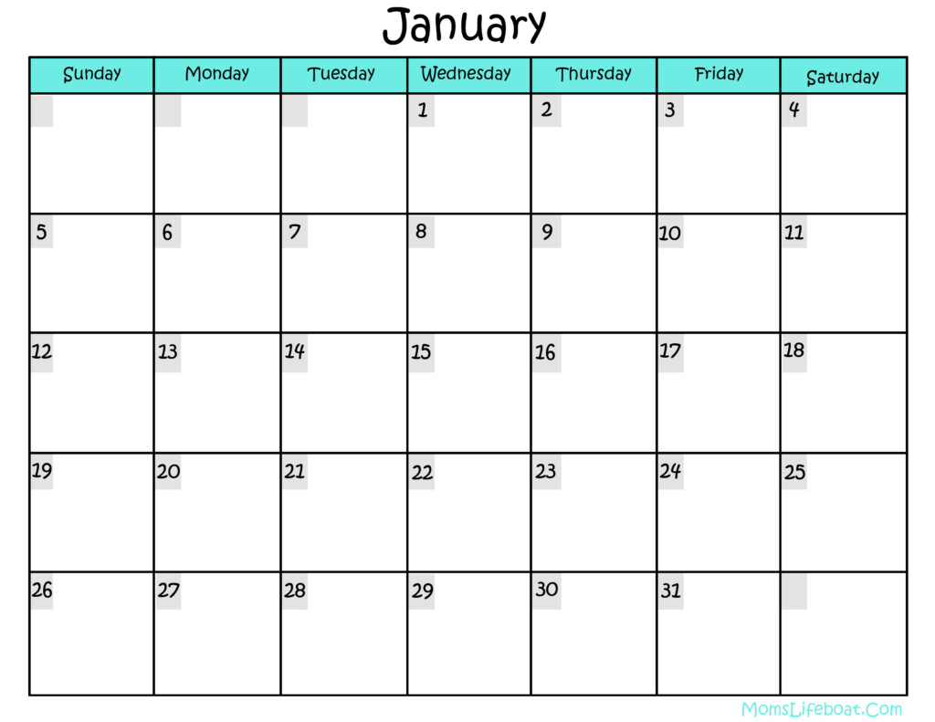 2014 Calendar Free Printable - 2014 Printable Calendar With Numbered Weeks