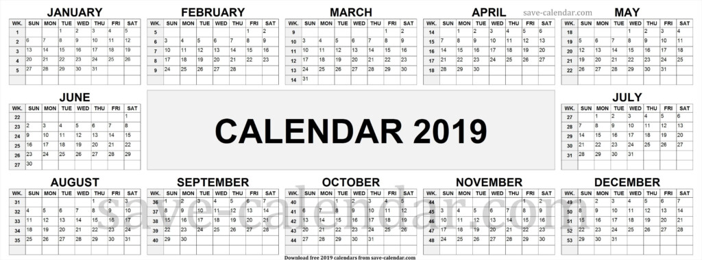 2019 Indian Calendar With Week Numbers Calendar With Vrogue co - 2019 Calendar With Week Numbers Printable India