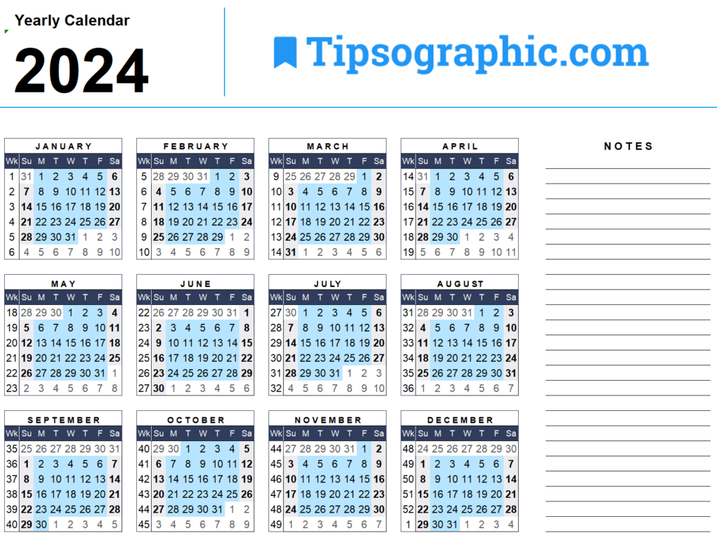 2024 Calendar With Week Numbers Excel Arlyn Zsazsa - 2024 Calendar In Excel With Week Numbers