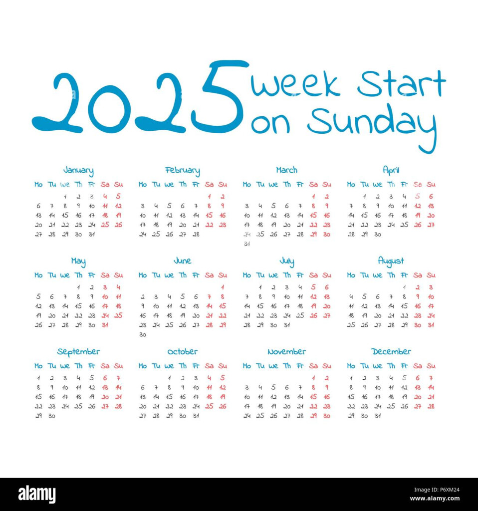 2025 Calendar With Calendar Weeks Week By Week James Kemp - 2025 Calendar Printable With Week Numbers