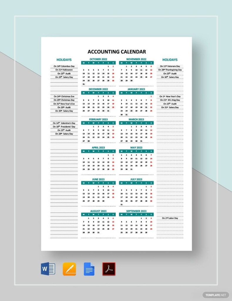 Accounting Calendar Week Numbers Tedda Linette - Accounting Calendar Week Numbers