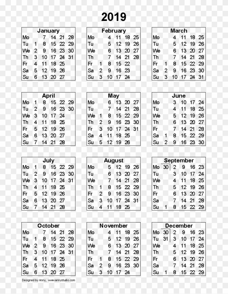 Calendar With Week Numbers Calendar Printables Free Templates - 2019 Fiscal Calendar With Week Numbers Printable