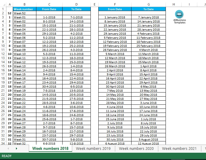 Catch Financial Year Week Number Best Calendar Example - Financial Calendar 2014 Week Numbers