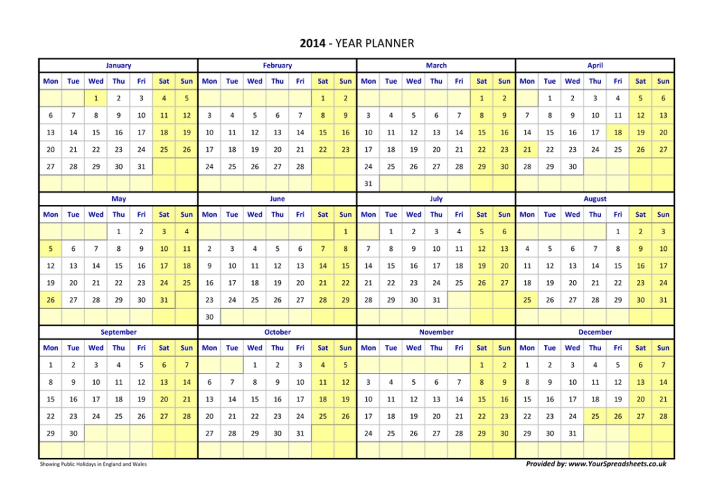 European Style Calendar With Week Number For Excel - European Calendar Has Numbered Weeks