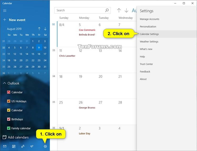 How To Add Week Number In Windows Calendar Ursa Alexine - Windows Calendar Add Week Numbers