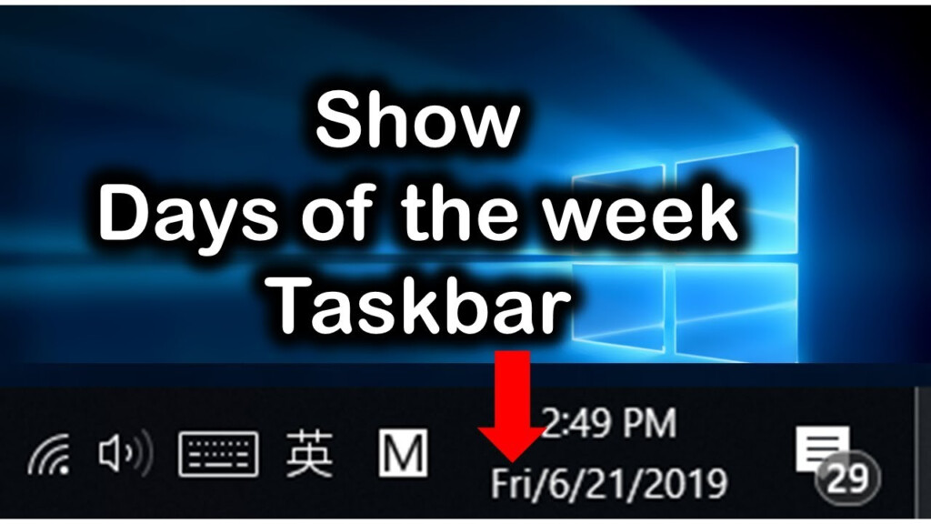 How To Get Week Number In Windows 10 Taskbar Calendar Tova Atlanta - Taskbar Calendar Week Numbers